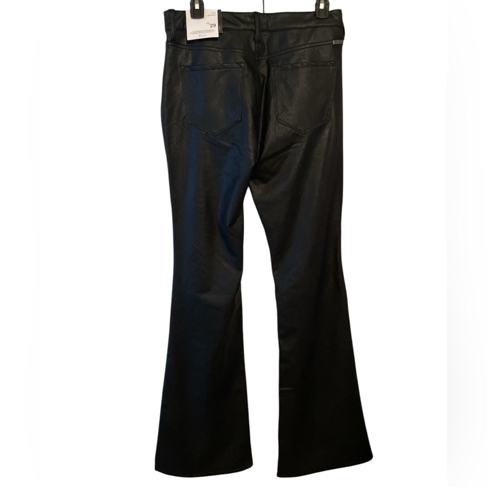 NWT KanCan Joan High Rise Faux Leather Bootcut Pants - Picture 8 of 10